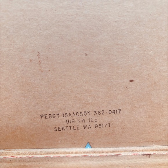 VTG Peggy Isaacson Nature Art Framed Floral Painting Signed Wall MCM Decor - Picture 10 of 10